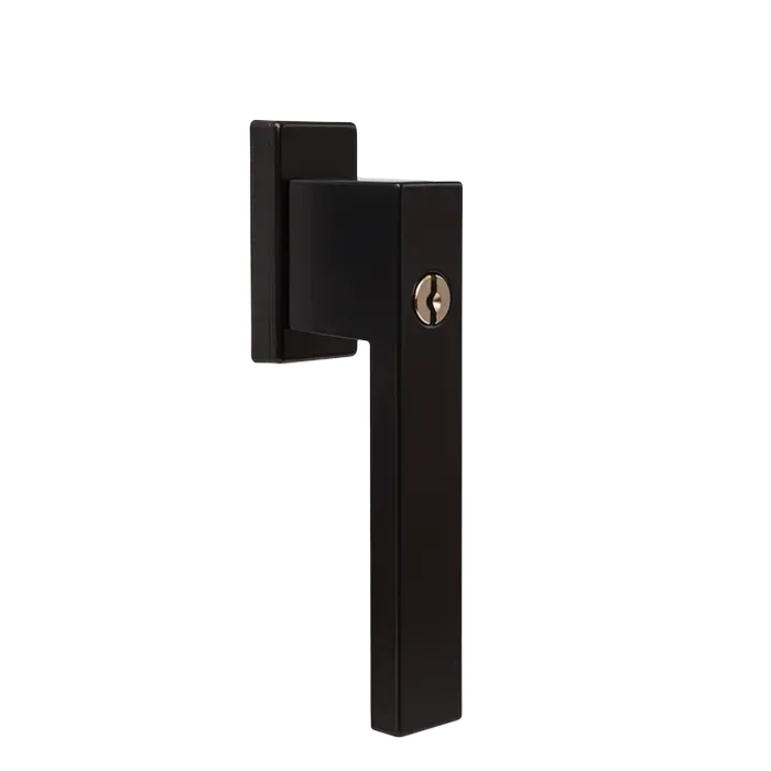 Manilla DUBLIN con llave (RAL 9005)