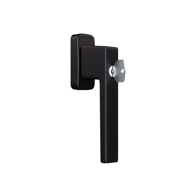 Manilla KWADRAT con llave (RAL 8019)