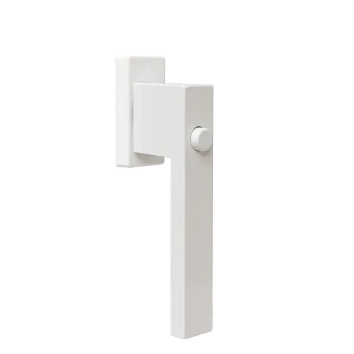 Manilla con botón - DUBLIN (blanca RAL 9016)